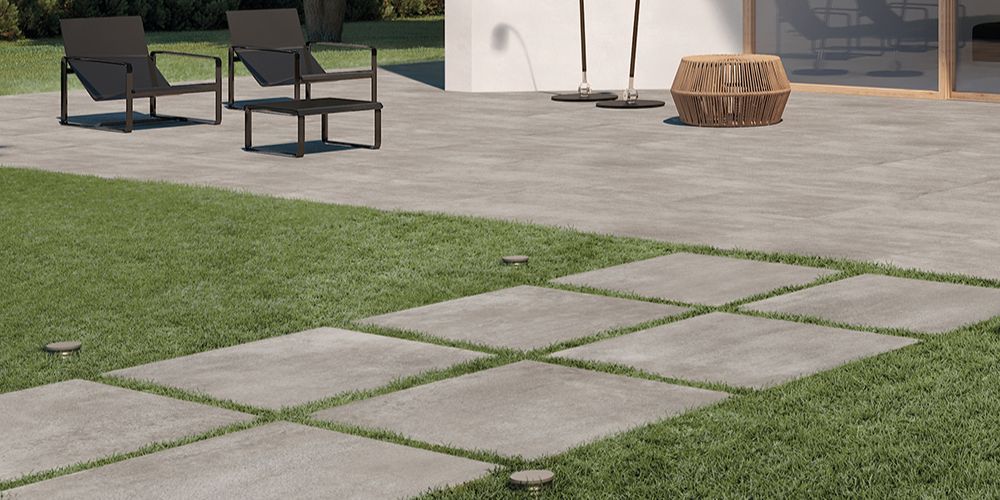 Pavimenti drenanti per esterni in gres porcellanato