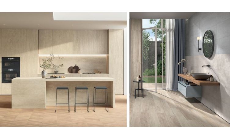 Grès imitation bois pour salles de bains et cuisines : conseils pratiques