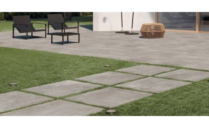 Pavimenti drenanti per esterni in gres porcellanato