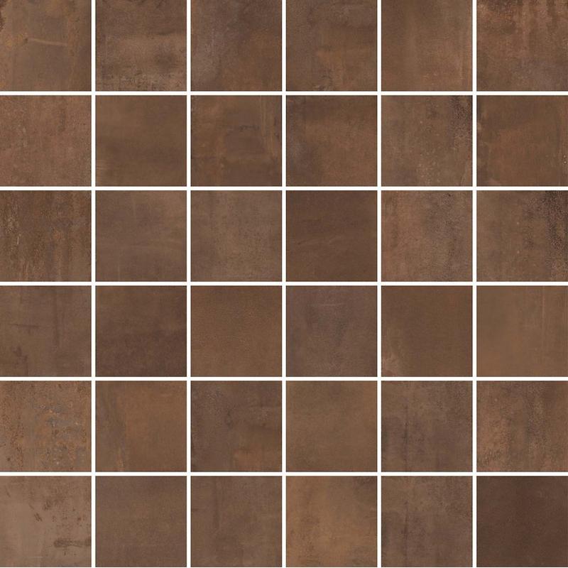 Mosaïque Abk Interno9 Quadretti Rust 30X30 - I9R09301