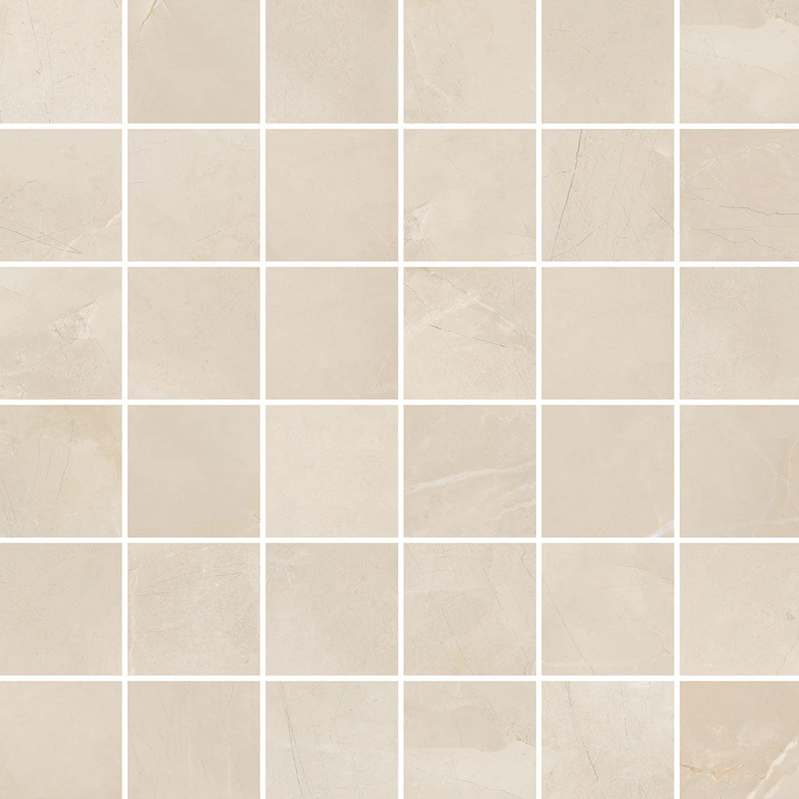 Mosaïque Abk Sensi Classic Quadretti Sahara Cream Nat R 30X30 - 1SR09601