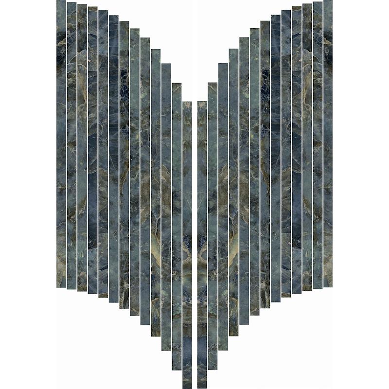 Mosaïque Abk Sensi Signoria Ventaglio Labradorite Lpp 28X60 - PF60009153