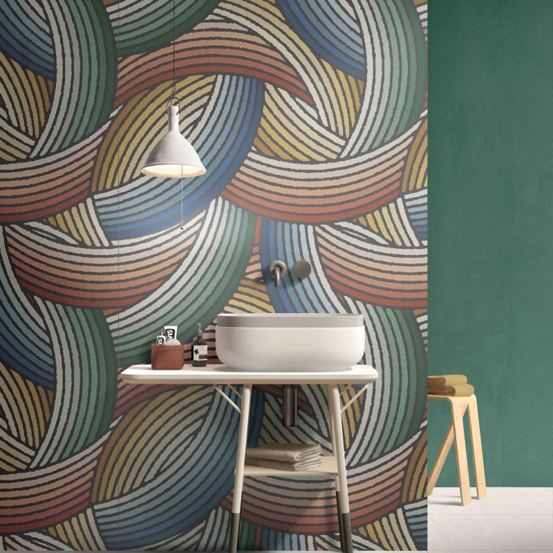 Abk Wide & Style Fl.Twist Multicolor 120X120 - 60006101