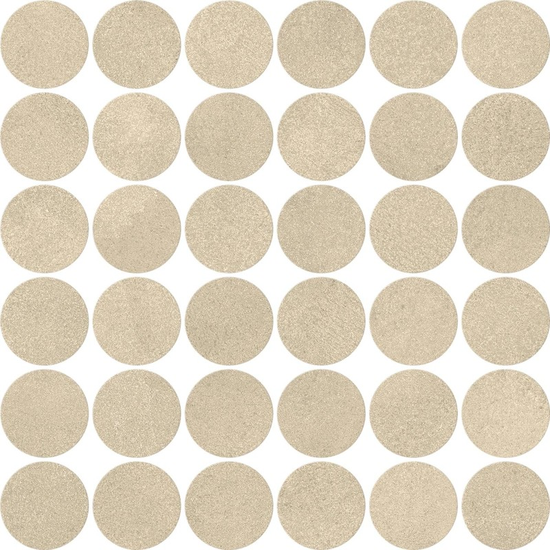 Mosaic Atlas Concorde Boost Expression Tan Circle Matt 32x32 - AYY4