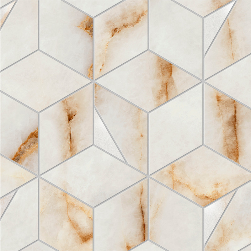 Mosaic Atlas Concorde Marvel Diva Ice Crystal Hex Lapp 23.3x40.3 - AYLP
