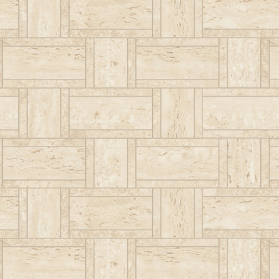 Mosaïque Atlas Concorde Marvel Travertine Sand Basketweave 35X46.8 - AF9N