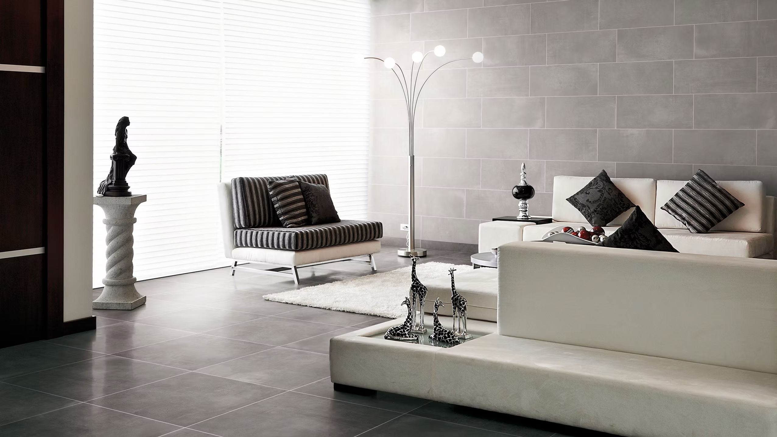 Grès Cérame Effet Béton Urban Gris 30x60 - CEGP-0038