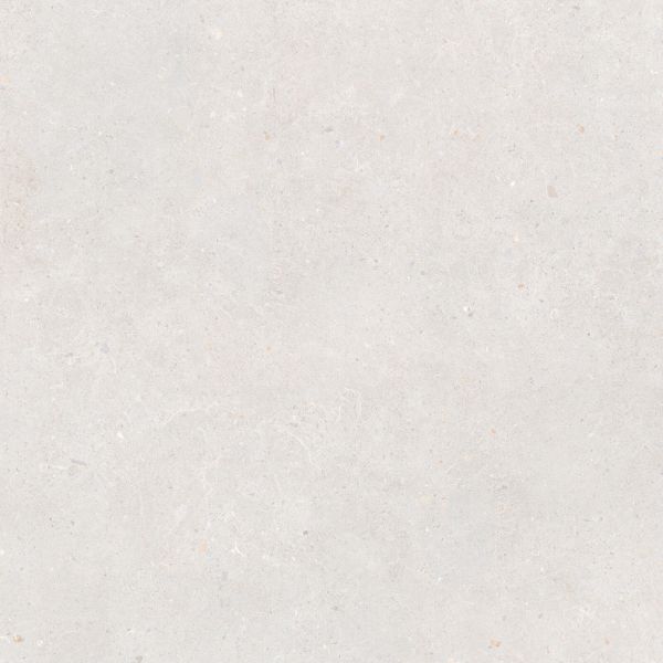 Carrelage Porcelaine Effet Ciment Blanc Mat 60X60 - Ebfh003