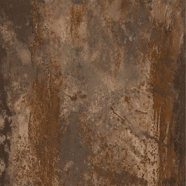 Carrelage Porcelaine Effet Métal Oxydé Corten 20Mm R11 60X60 - Efrt439