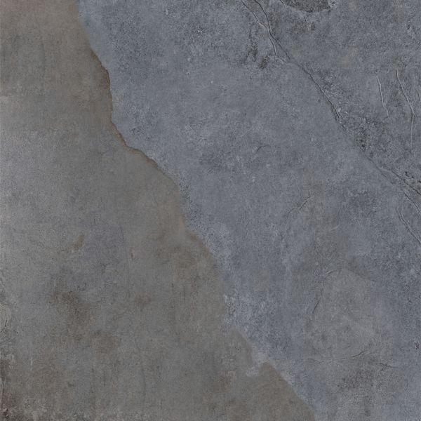 Grès Cérame Effet Pierre Ardoise Foncé Antidérapant 60X120 - Epep1143