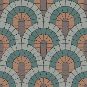 Abk Wide & Style Fl.Pave' Sage 120X120 - 60006109