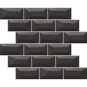 Mosaïque Appiani Libra Matte Caviar 30x37 (5x10) - LIB201M