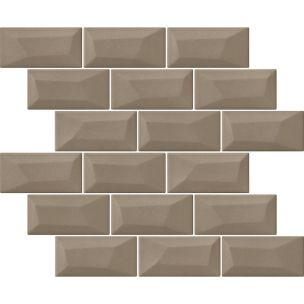 Mosaïque Appiani Libra Matte Truffle 30x37 (5x10) - LIB204M
