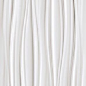 Atlas Concorde 3D Wall Design Ribbon White Matt 40X80 - 8SBW