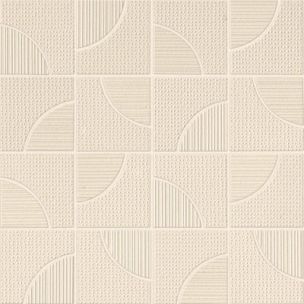 Mosaïque Atlas Concorde Aplomb Cream Arch 32X32 - A6SL