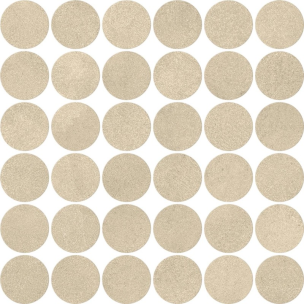 Mosaic Atlas Concorde Boost Expression Tan Circle Matt 32x32 - AYY4