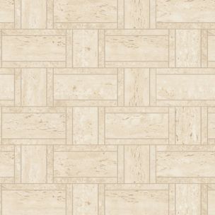 Mosaïque Atlas Concorde Marvel Travertine Sand Basketweave 35X46.8 - AF9N