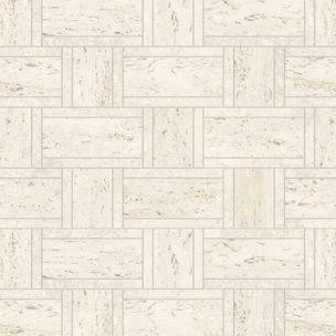 Mosaïque Atlas Concorde Marvel Travertine White Basketweave 35X46.8 - AF9M