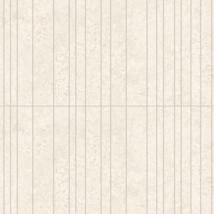 Mosaïque Atlas Concorde Marvel Travertine White Cross Chiselled Urban Grid 30X60 - AF9P