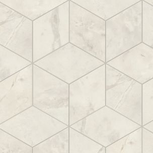 Mosaïque Atlas Concorde Marvel X Calacatta Perla Esagono Silk 30X35 - AF8N