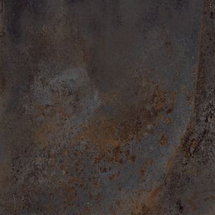 Carrelage Porcelaine Effet Métal Oxydé Noir 20mm R11 60X120 - Efbk434