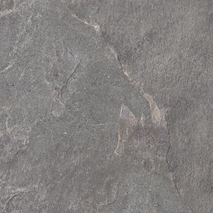 Carreau de porcelaine effet pierre Deluxe gris foncé 20 mm R11 Rt 60x60 - EGSM1608