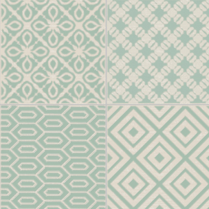 Elios Clay Pattern Aqua 10X10 - 00G1D50