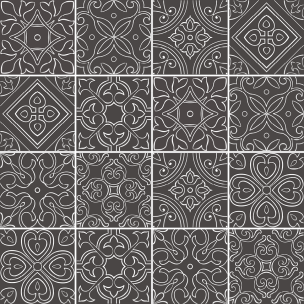 Elios Twist Mix Black 20X20 - 00T2094