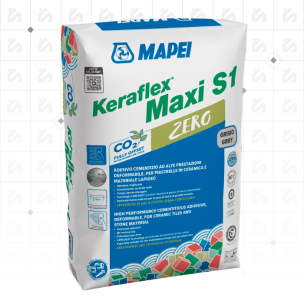 Mapei Keraflex Maxi S1 Grey C2TES1 - Adhésif pour Carrelage (25kg sac)