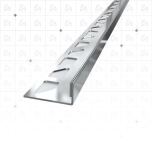 Profils Progress Profiles Proterminal h.3mm Acier Inox Aisi 304 Poli 2,7ml