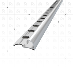 Profils Progress Profiles Projolly Quart h.10mm Aluminium Chrome Poli 2.7ml