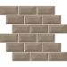 Mosaïque Appiani Libra Matte Truffle 30x37 (5x10) - LIB204M