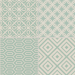Elios Clay Pattern Aqua 10X10 - 00G1D50