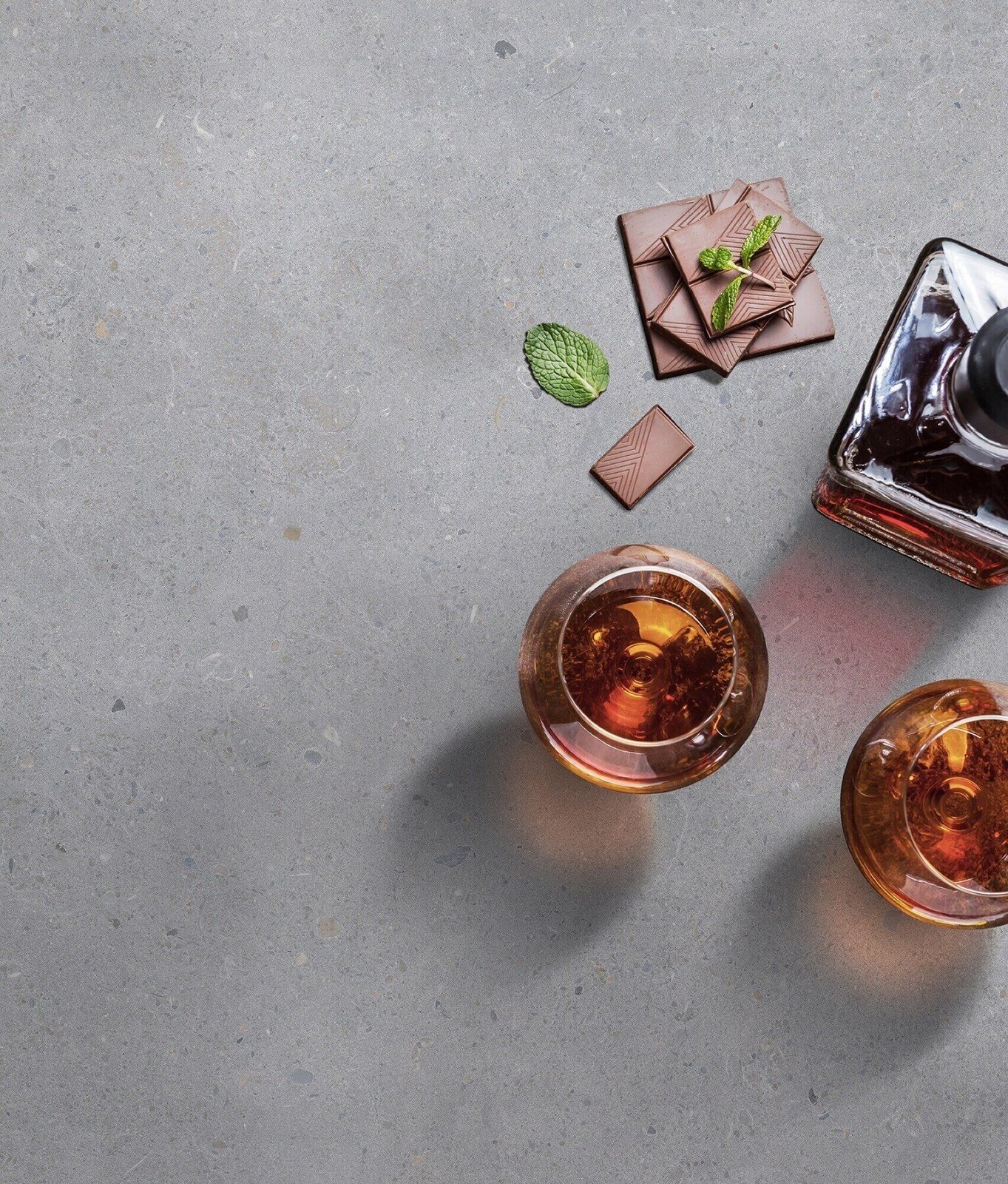 Carrelage Porcelaine Effet Ciment Gris Clair Mat 60X60 - Ebst011