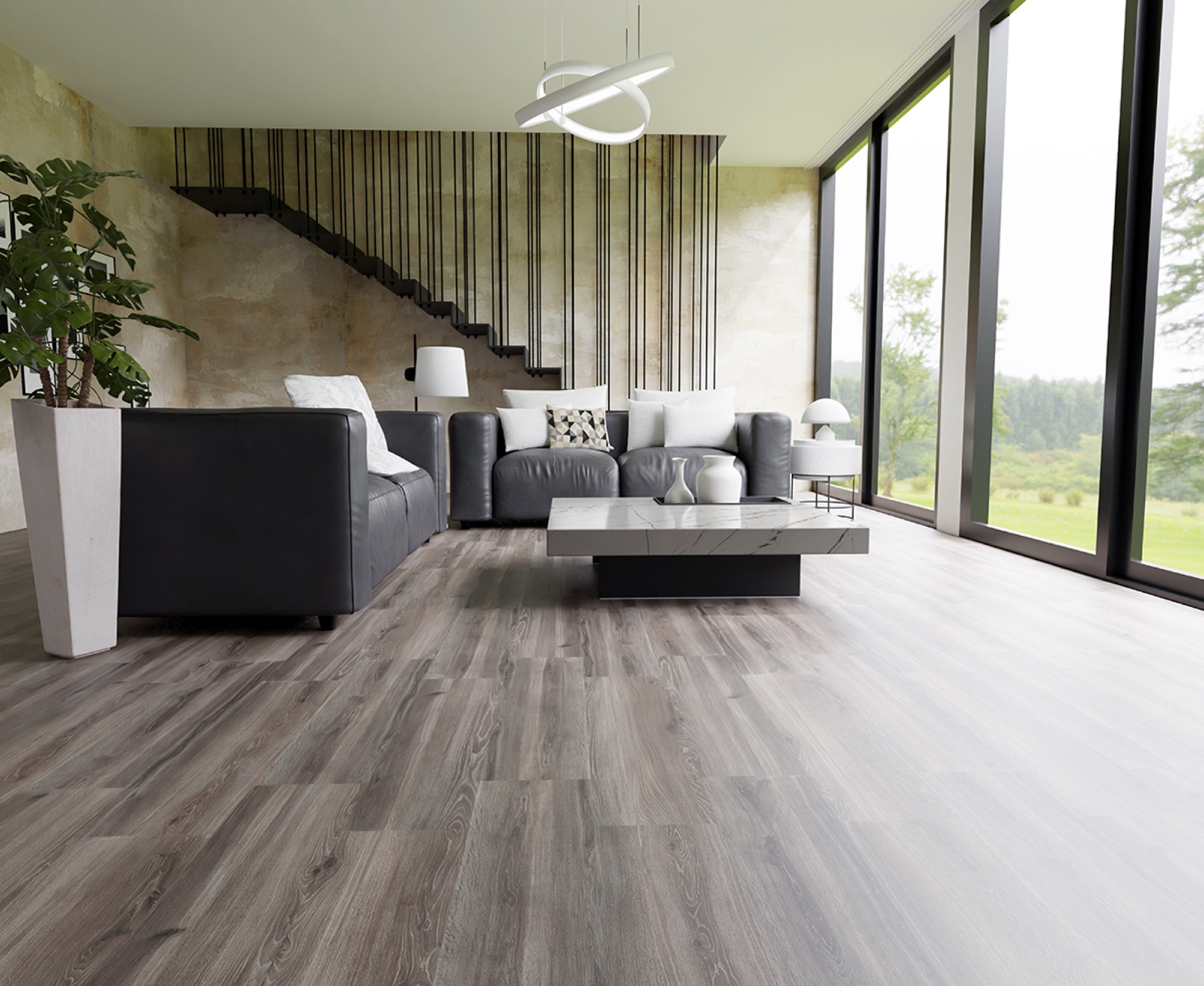 Carrelage Porcelaine Effet Béton Industriel Beige 120X120 - Ecpb031