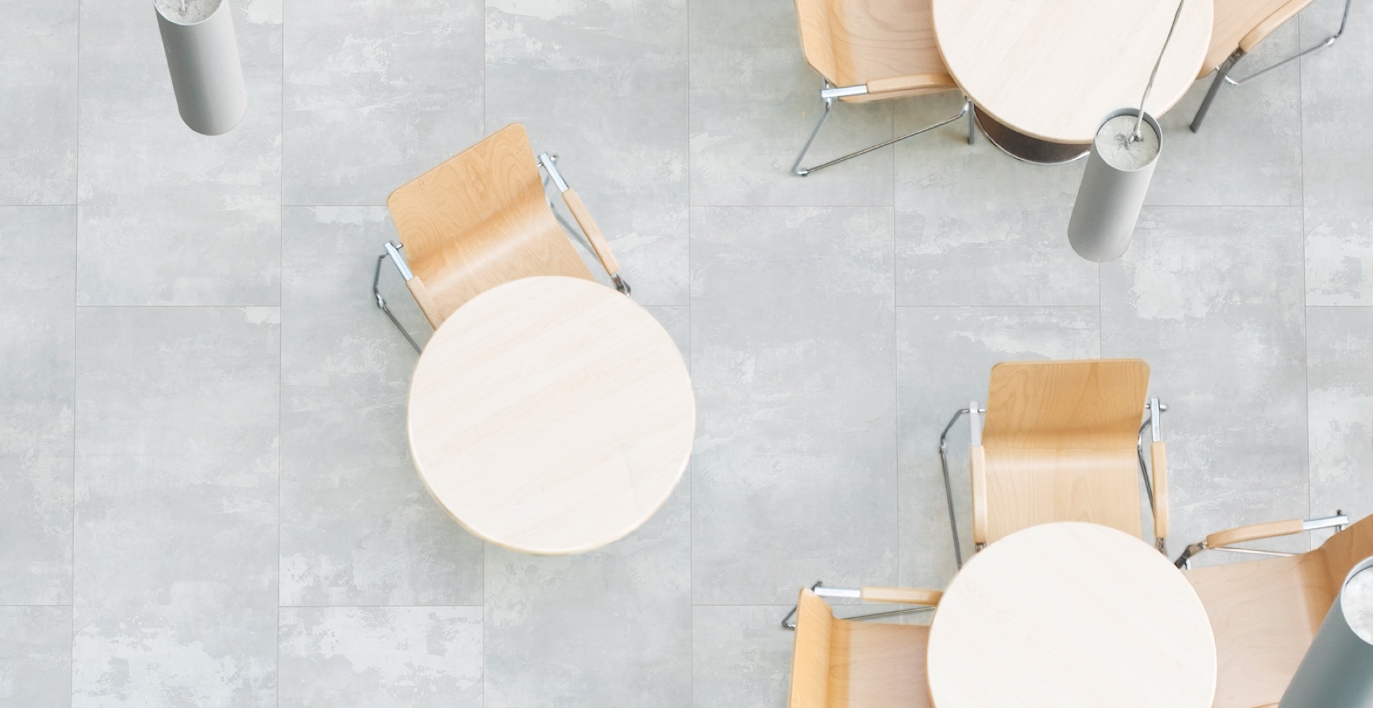 Carrelage Porcelaine Effet Béton Industriel Blanc 120X120 - Ecpw025