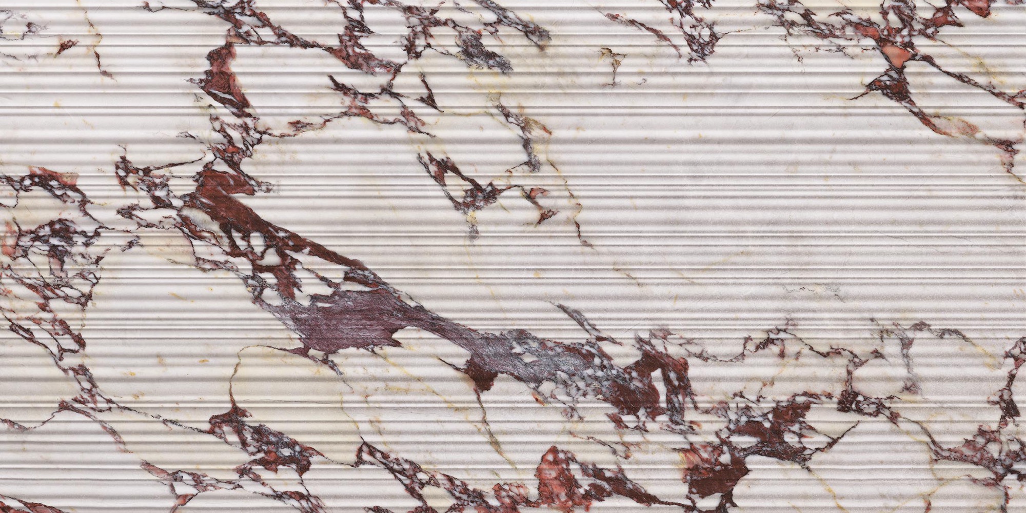 Revêtement en Grès Cérame Effet Calacatta Violet Mat Rt 60x120 - ECVF1551