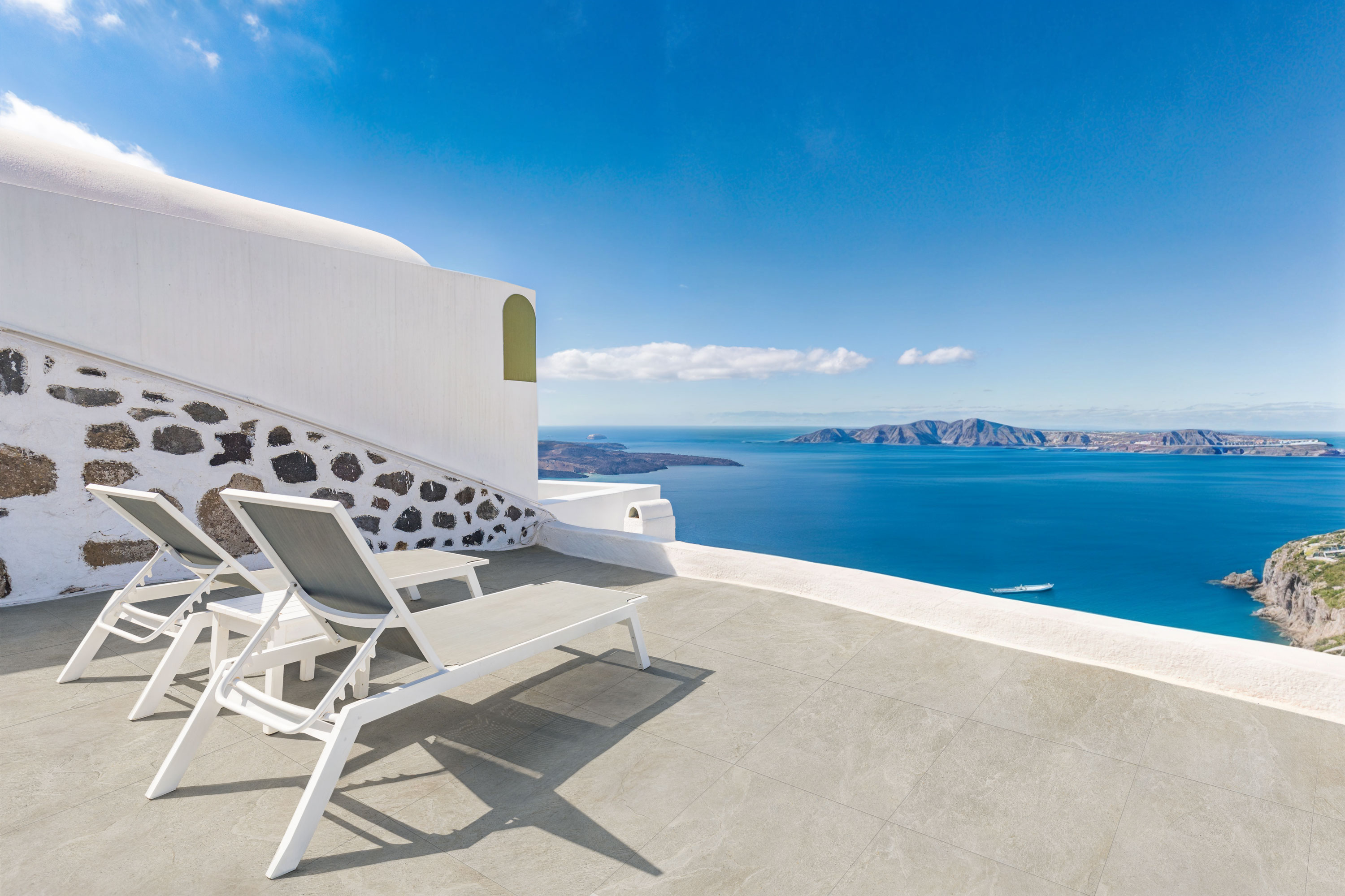 Carreau de porcelaine effet pierre antidérapant Deluxe blanc 60x60 - EGDE1592