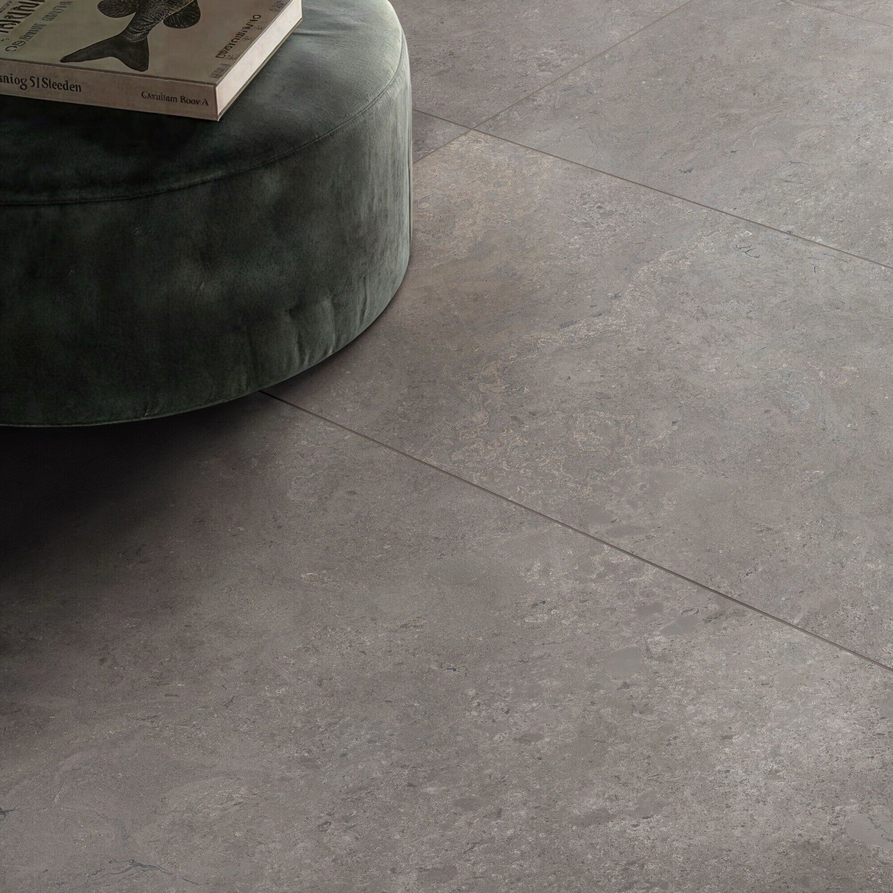 Carrelage Porcelaine Effet Pierre Naturelle Moderne Gris Mat Rt 30x60 - EHPR1633