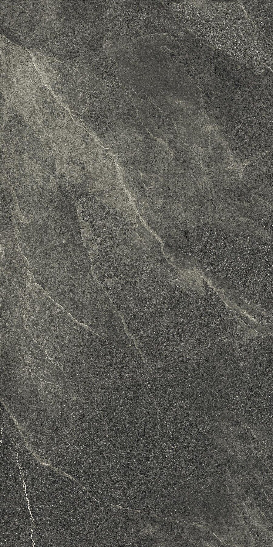 Carreau de porcelaine effet pierre Delicato Noir 60x120 - EI6046