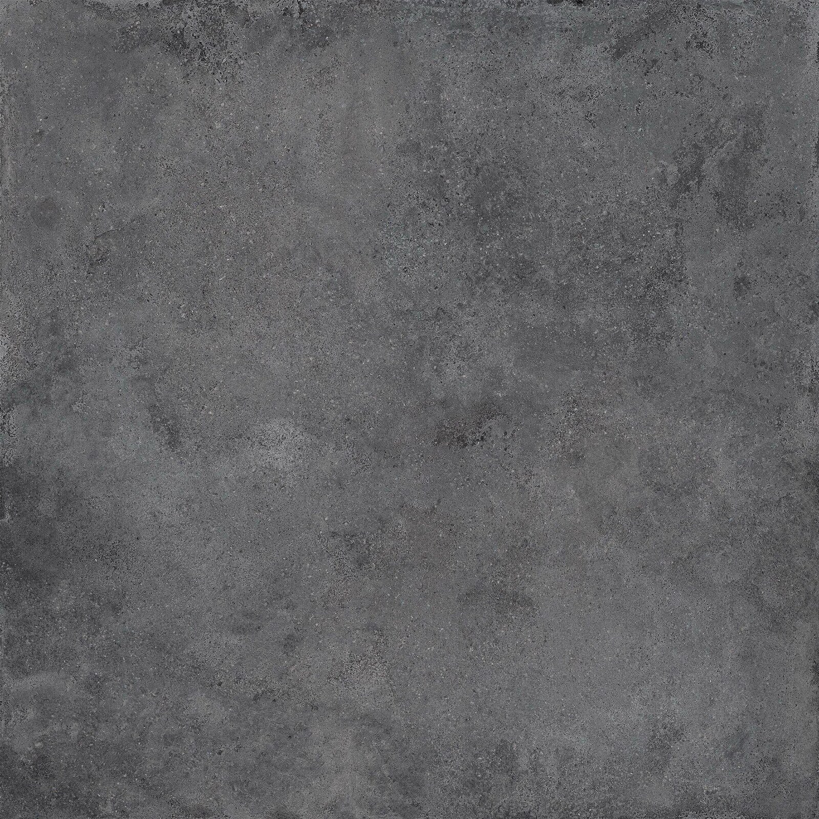 Grès cérame effet béton noir 120x120 - EI6095