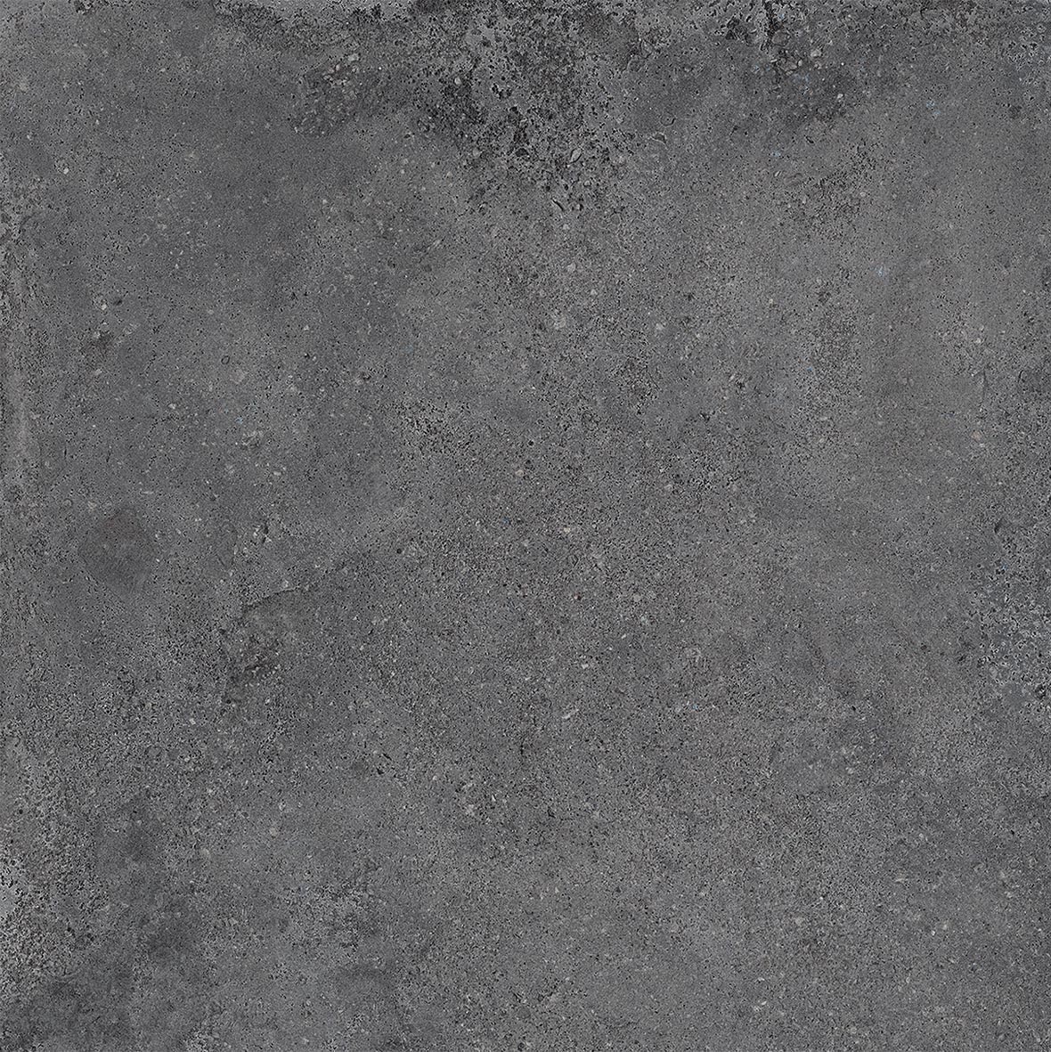 Carrelage de sol en porcelaine effet béton noir 60x60 - EI6129