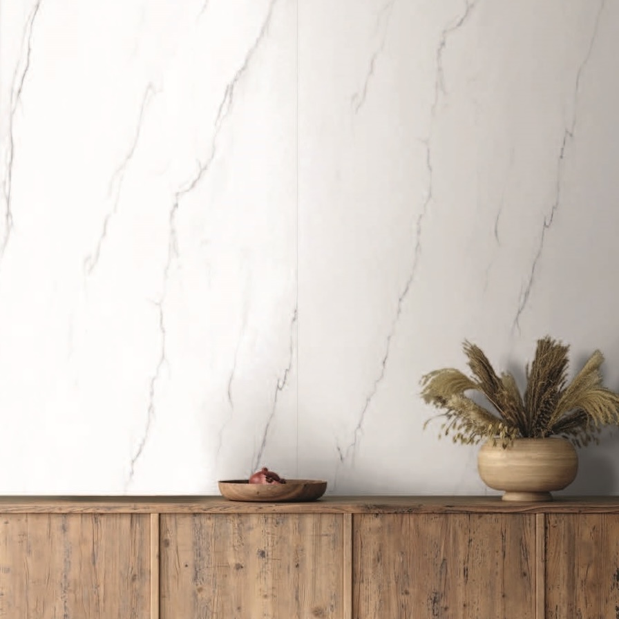 Carrelage Porcelaine Effet Marbre Lasa Poli 120X120 - Elin831
