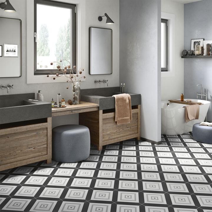 Elios Deco Anthology Geo B B&W 20X20 - 089D2B1