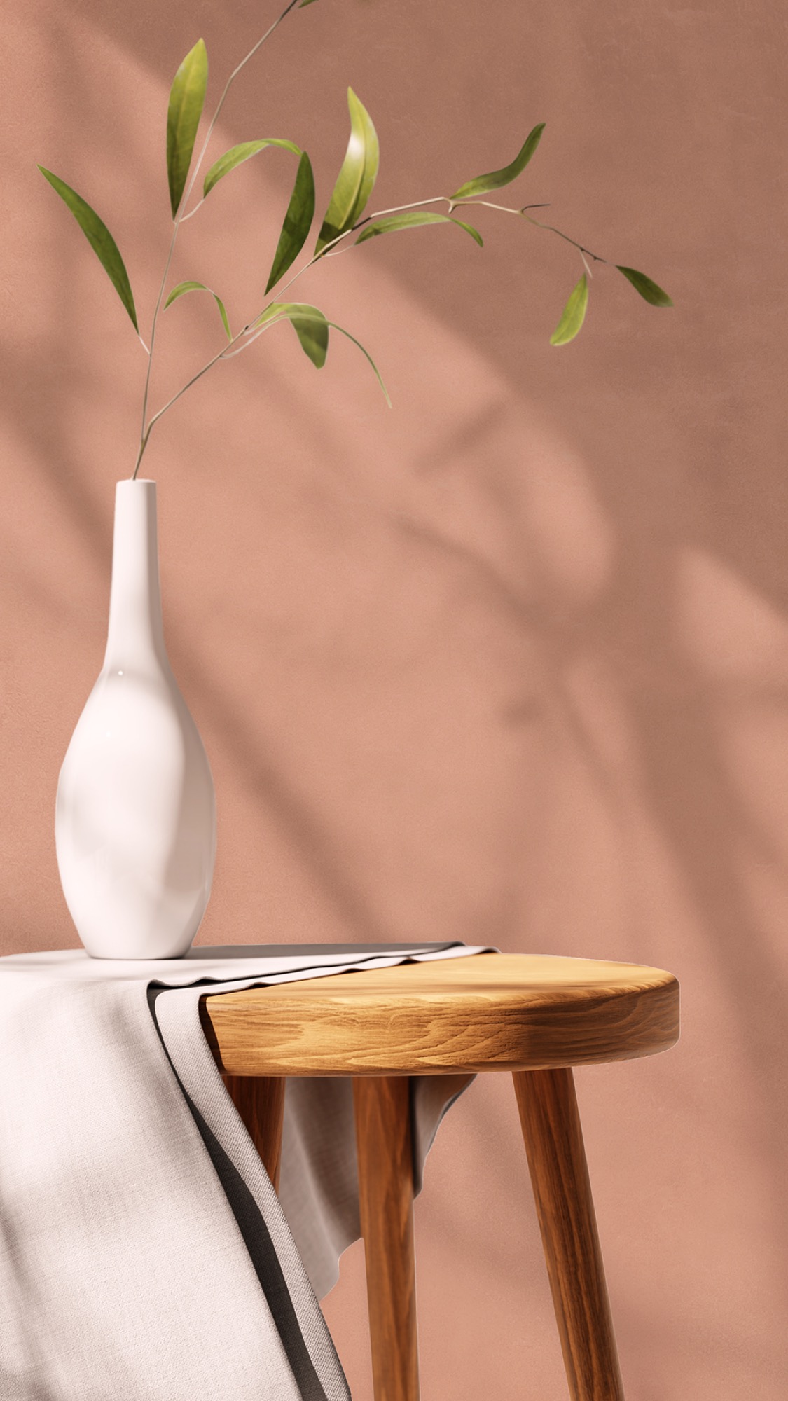 Carrelage Porcelaine Effet Béton Couleur Rose 60X120 - Emge602