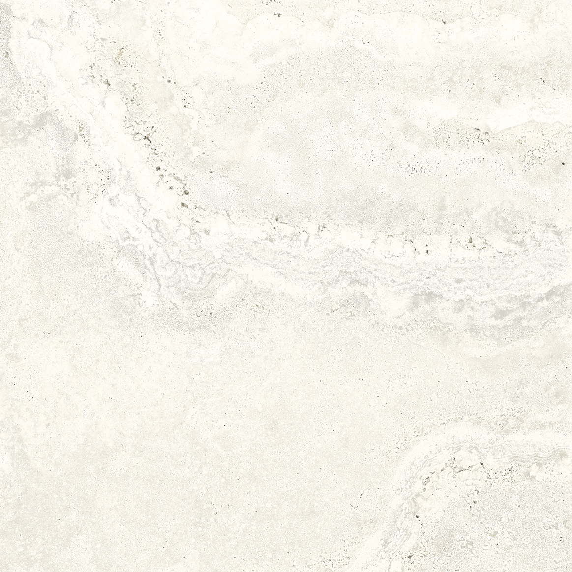 Carrelage Porcelaine Effet Marbre Travertin Antidérapant Blanc Doux 60X60 - Ensn146