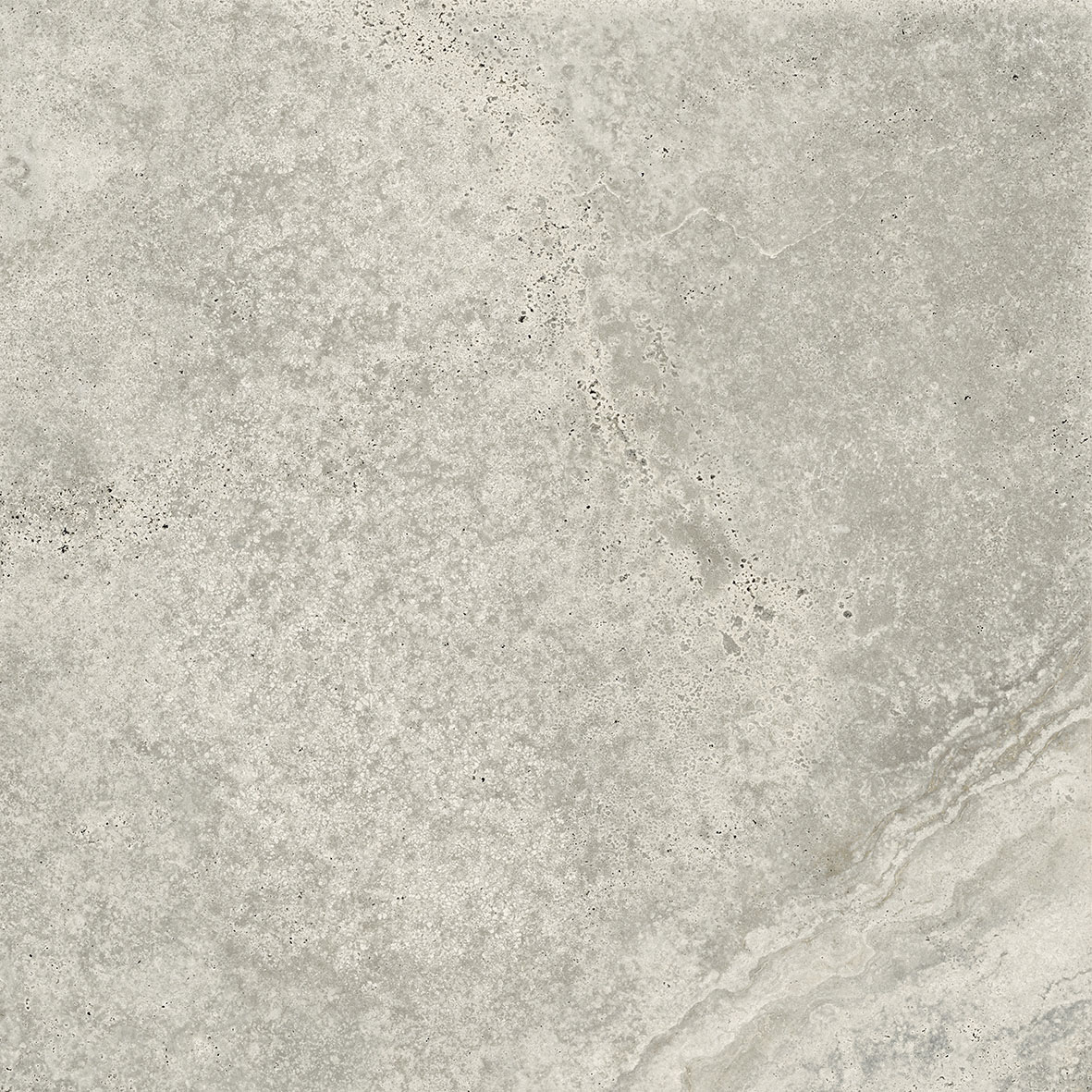 Carrelage Porcelaine Effet Marbre Travertin Soft Gris Antidérapant 60X60 - Enso149