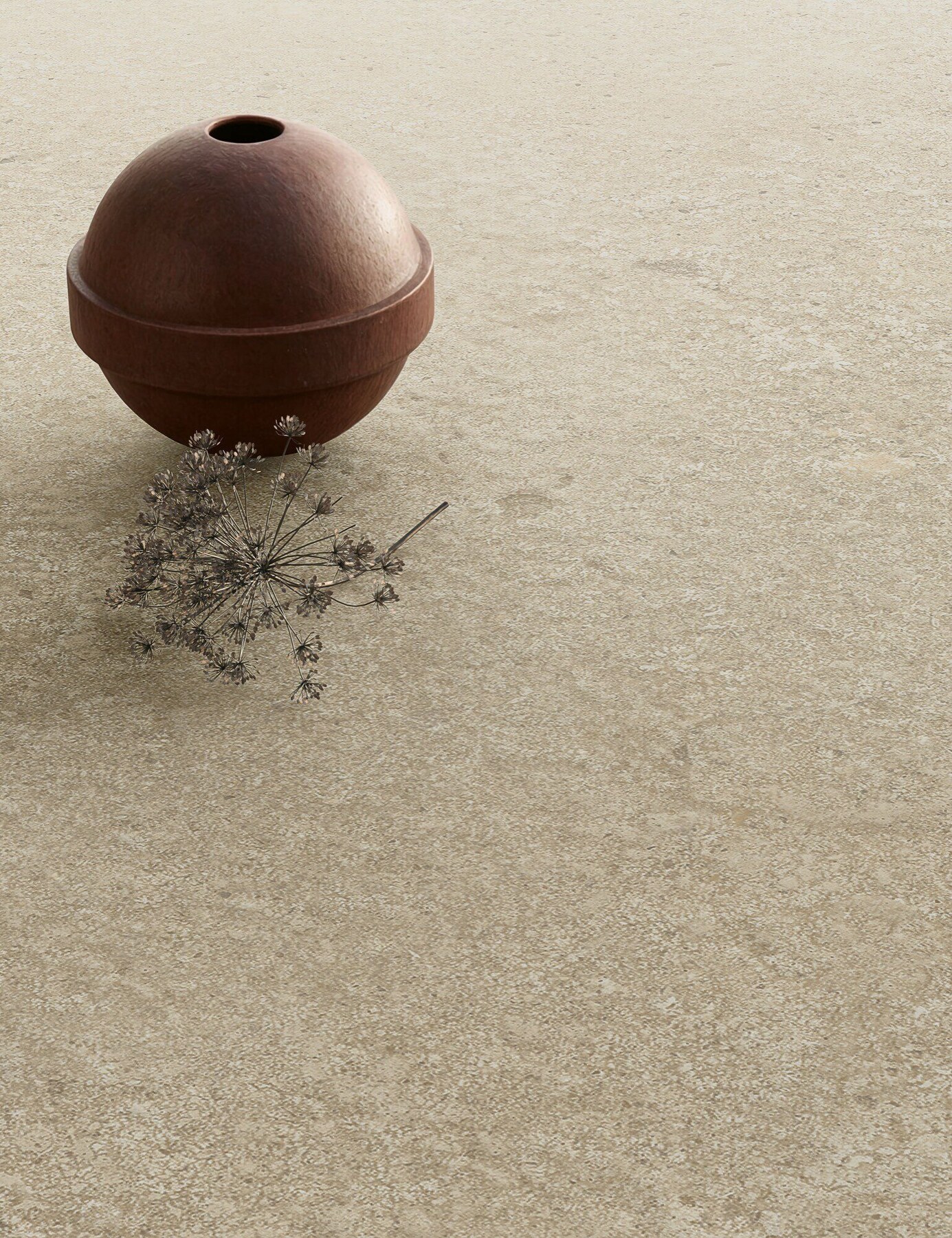 Spatule Antidérapante Marron Carrelage Effet Pierre 120x120 - ENUR1657