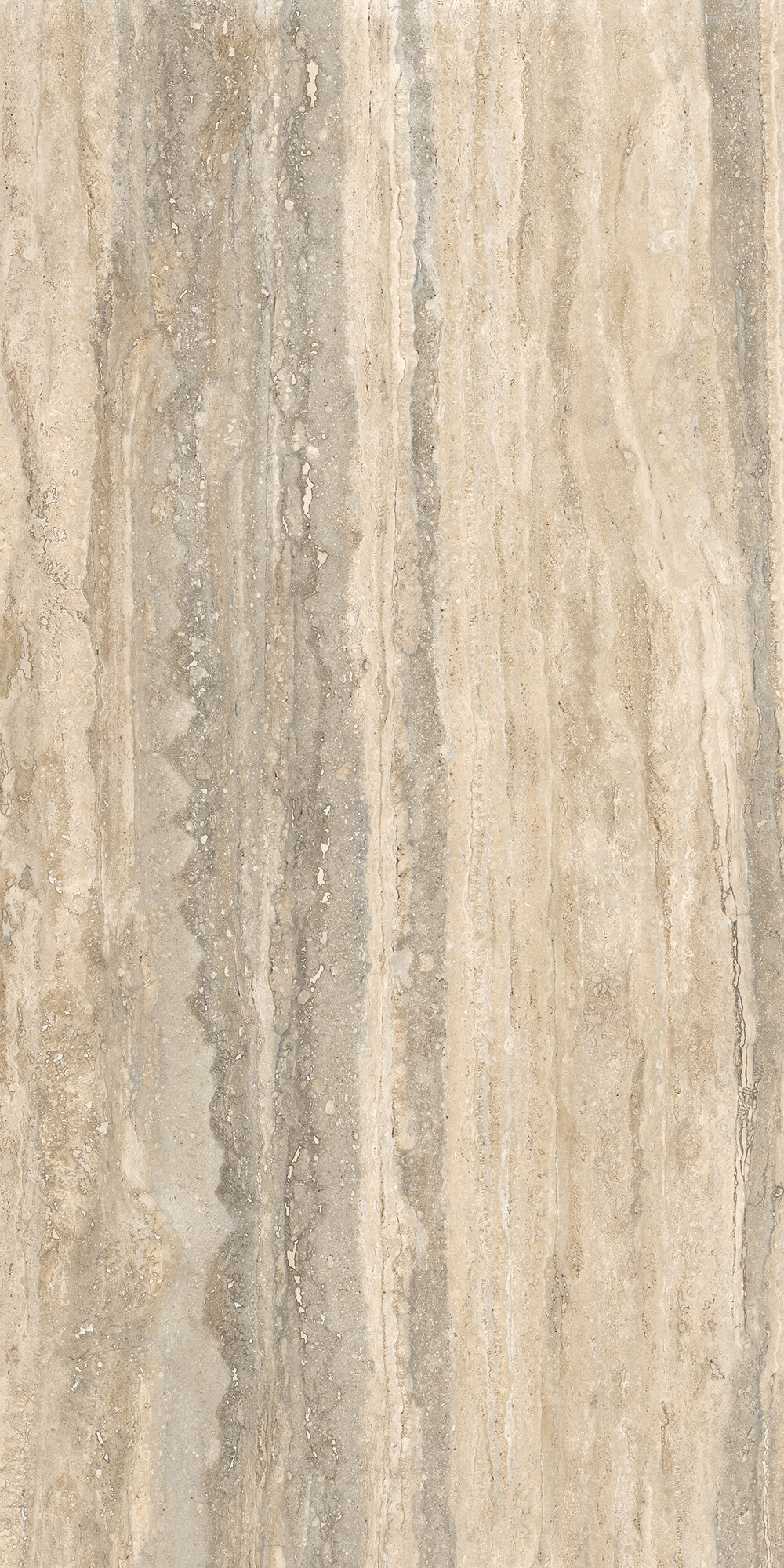 Carrelage Porcelaine Effet Marbre Travertin Beige Antidérapant 60X120 - Enva156
