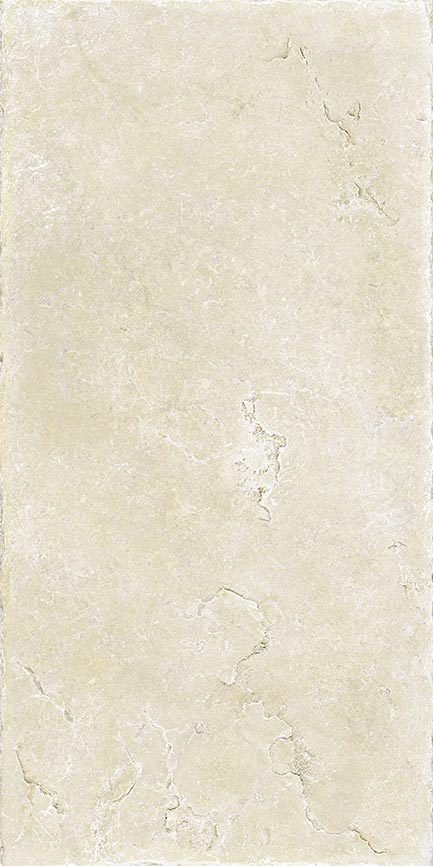 Dalle de sol extérieure effet pierre Salento 20 mm blanche 60 x 120 mm - EO7032